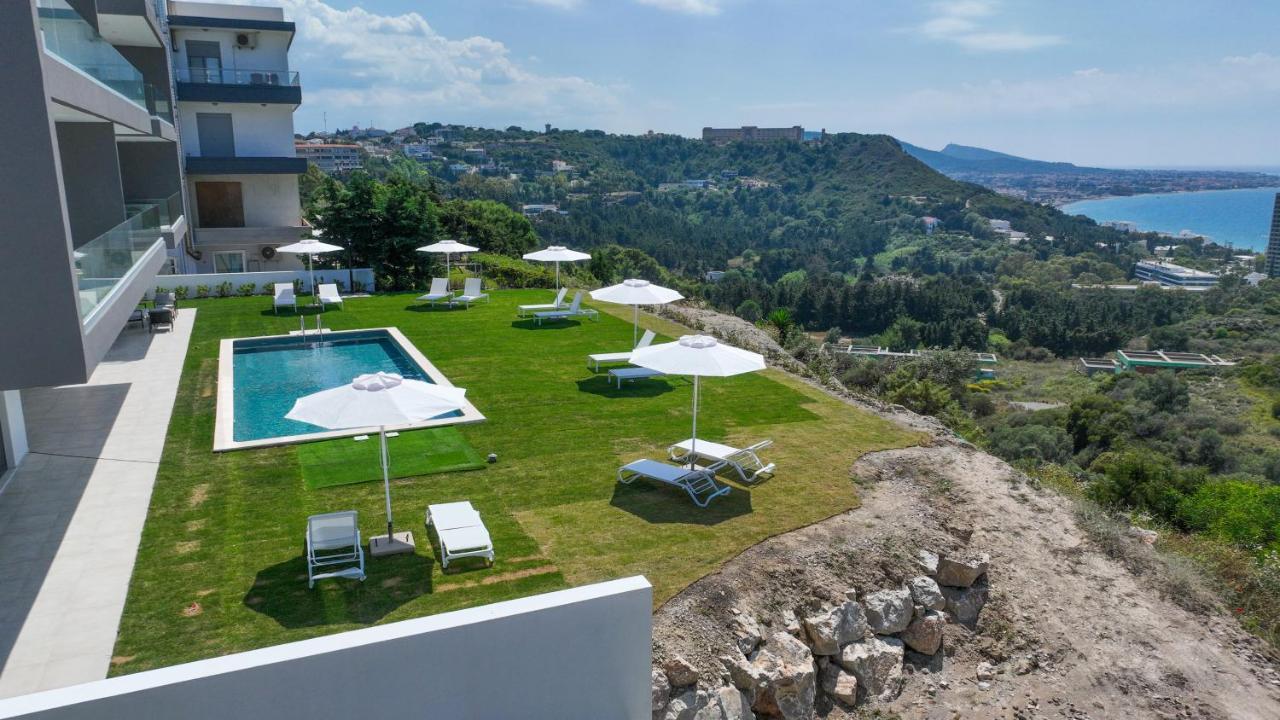 Aquarama Pool Apartments Ixia  Extérieur photo